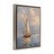 Stupell Industries Maritime Ship on Cloudy Sea Floating Frame Design by Arlington Prints